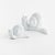 This sweet little duo of modern snail sculptures is made of concrete and finished in aWhitewash. A charming accent for the...