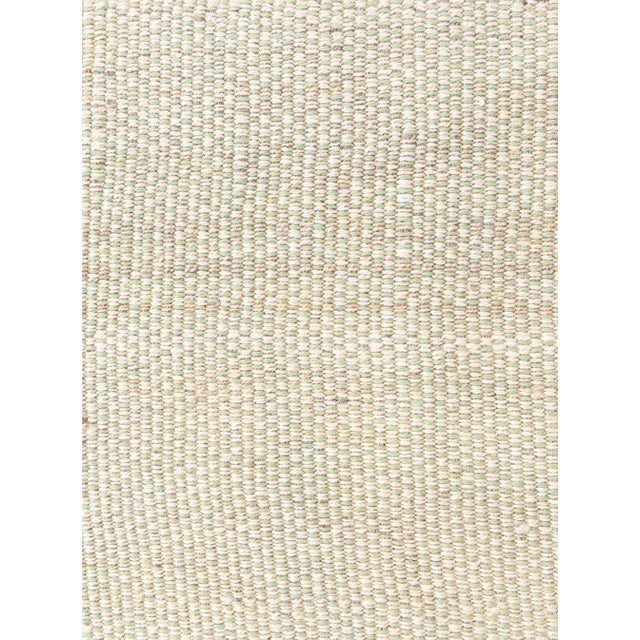 Early 21st Century Contemporary Very Light Green Flat Weave Rug by Doris Leslie Blau For Sale - Image 5 of 9