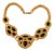 Napier Vintage Byzantium Collection Necklace Gold-Plate and Rhinestones For Sale