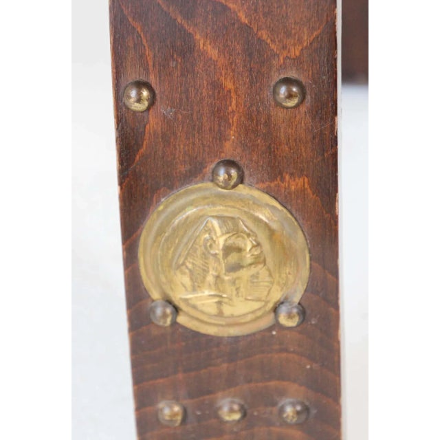 Camel 1960s Egyptian Camel Saddle Stool For Sale - Image 8 of 13