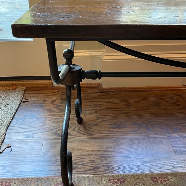 2000 - 2009 Random Harvest French Door Coffee Table For Sale - Image 5 of 10