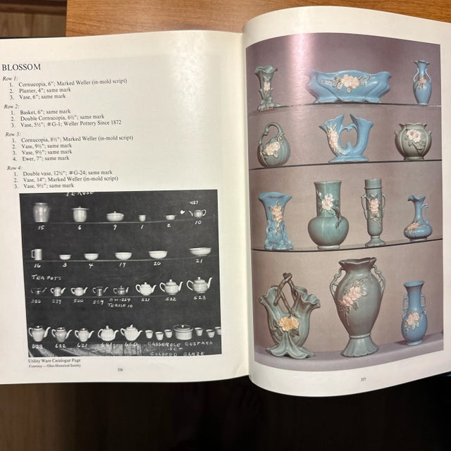 The Collectors Encyclopedia of Weller Pottery Hardcover Book 1979 For Sale - Image 9 of 12