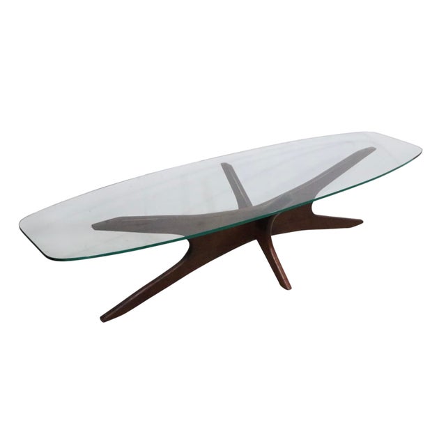 Brown Mid Century Jack Coffee Table by Adrian Pearsall for Craft Associatec C 1950/60's For Sale - Image 8 of 10