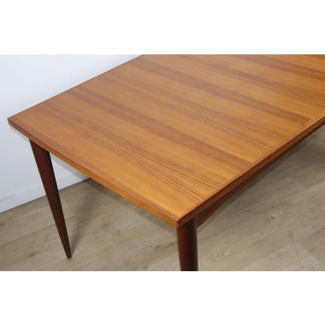 Scandinavian Extendable Teak Dining Table, 1960s For Sale - Image 13 of 18