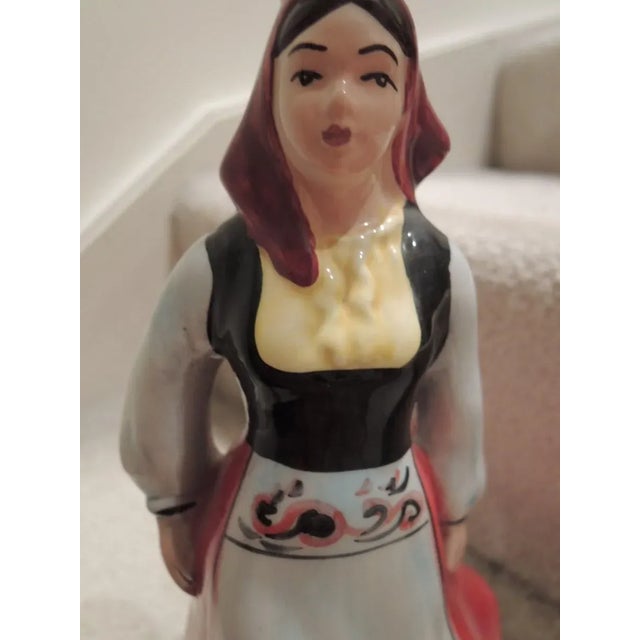 1960s Wine Decanter Figurine From Mission Cellars California - Sealed For Sale - Image 4 of 13