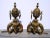 Antique Brass Figural Lady Andirons - a Pair For Sale - Image 11 of 11