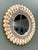 Vintage Shell Encrusted Round Wall Mirror For Sale - Image 16 of 18