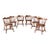 Mid-Century Dinaire Windsor Dining Chairs Set 6 For Sale