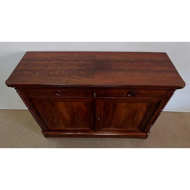 Restoration Period Mahogany Buffet, Early 19th Century For Sale - Image 5 of 18