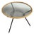 Vintage Rattan Side Table attributed to Rohé Noordwolde, 1960s For Sale