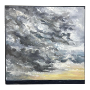 Storm Clouds Oil Painting by E. Berry