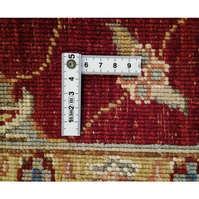 Brown Middle Eastern Rug in Wool For Sale - Image 8 of 9
