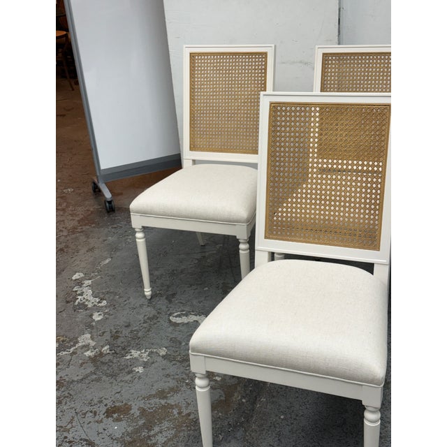 Woodbridge Furniture Colette Dining Chairs, Set of Four For Sale - Image 11 of 12