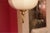 1970s Georgian Candle-Style 2-Tier Polished Brass White Porcelain Chandelier For Sale - Image 4 of 10