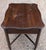 Late 20th Century Ethan Allen Georgian Carved Cherry Wood Occasional Side Table For Sale - Image 9 of 9