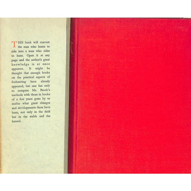 BROCK, David M.F.H Master of Foxhounds (M.F.H.) for the Thurles and Kilshane Foxhounds and formerly the Master of the East...