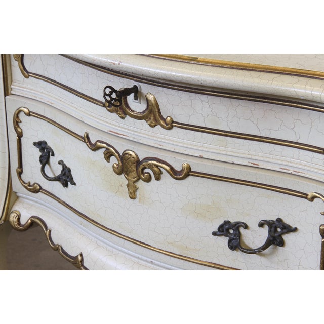 1960s Venetian Style Painted Wood Nightstands, 1960s, Set of 2 For Sale - Image 5 of 18