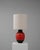 Red 20th Century German Ceramic Table Lamp For Sale - Image 8 of 18