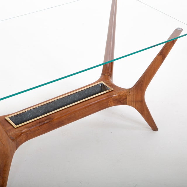 1950s Italian Modernist Cocktail Table Attributed to Gio Ponti For Sale - Image 9 of 18