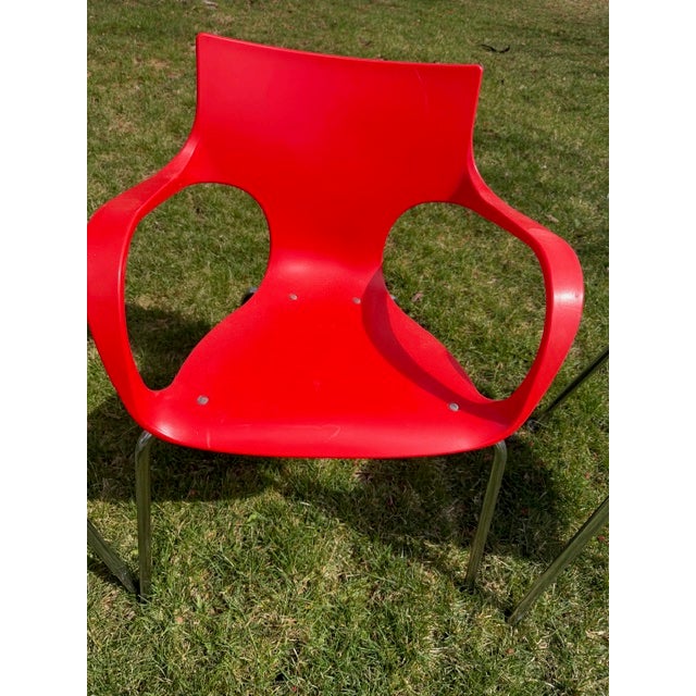 Set of 6 Vintage Jim Chairs For Sale - Image 4 of 12