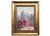 Gold Framed Original Oil Painting "Parisian Cafe Near Sacré-Cœur" by v. Serova For Sale - Image 8 of 9
