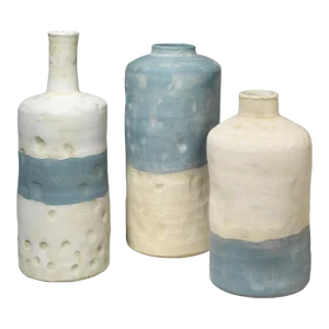 Jamie Young Sedona Ceramic Vessels - Set of 3