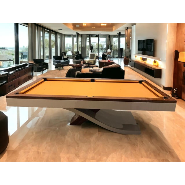 Luxury Hybrid Dining Table / Billiard | Chairish