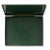 Hunter Green enameled metal w/ paper map of Nantucket Island Mid-century Sz: 4 1/2"H x 5 3/4"W x 5/8"D w/ Pictorial...