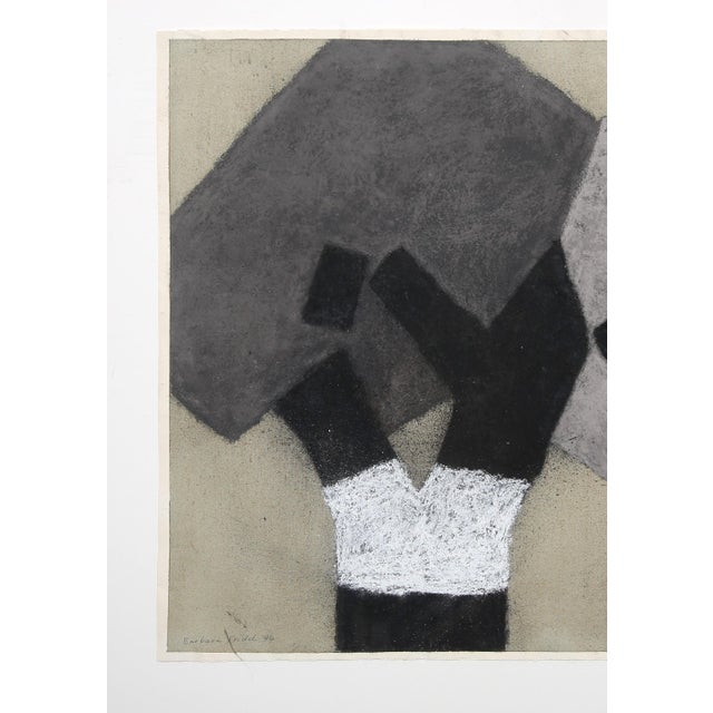 Barbara Keidel, Two Street Trees, 1994, Charcoal & Pastel on Paper For Sale - Image 4 of 7
