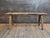Reclaimed Wood Bench For Sale - Image 4 of 5