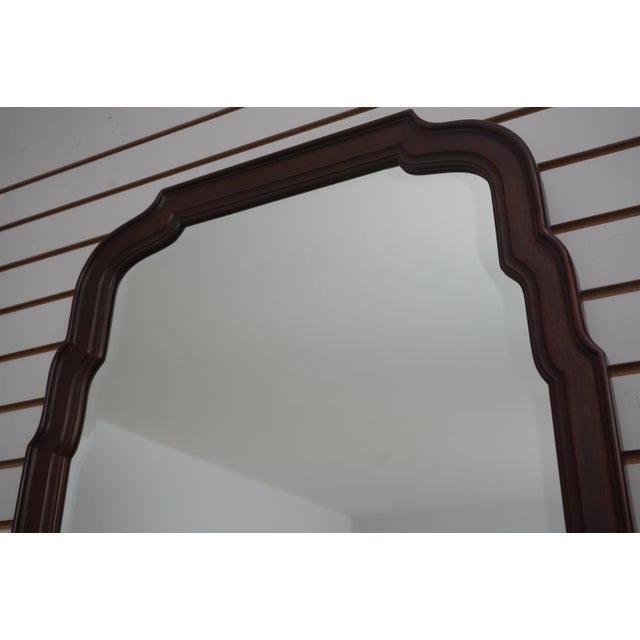 Drexel Heritage 18th Century Mahogany Double Dresser W. 2 Mirrors For Sale - Image 12 of 18