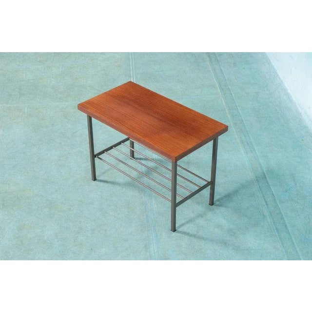 Vintage Teak Side Table, 1960s For Sale - Image 13 of 13
