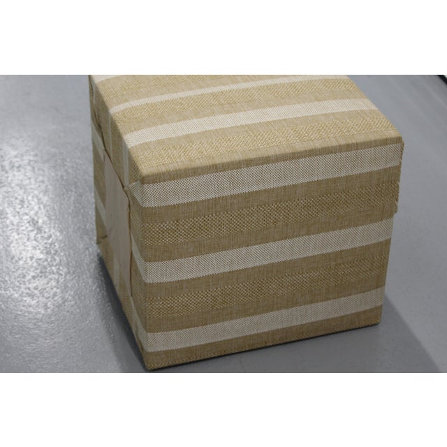 Beige Sofa End Tables, Set of 2 For Sale - Image 5 of 11