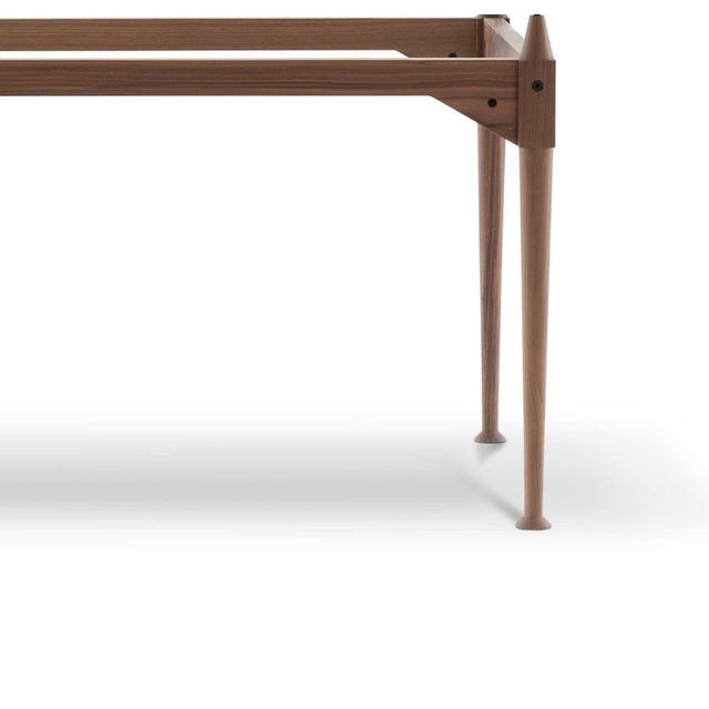 Mid-Century Modern TL3 Table in Glass & Wood by Franco Albini for Cassina For Sale - Image 3 of 16