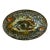 Late 19th Century French Palissy Majolica Wall Fish Plater For Sale