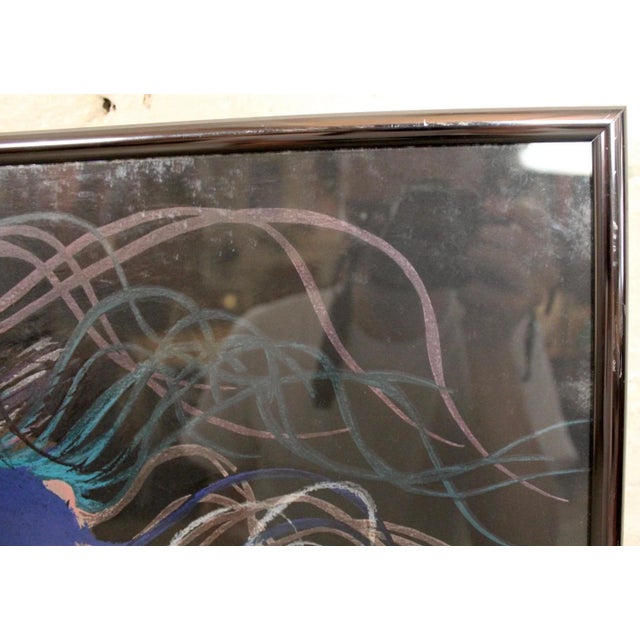 Paper Equestrian Artwork Attr. Bonny Youdim Leibowitz 180/300 For Sale - Image 7 of 9