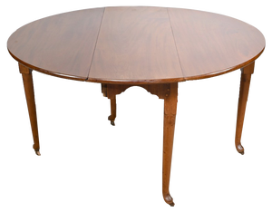 1st Part 19th Century Oval Table in Mahogany, England