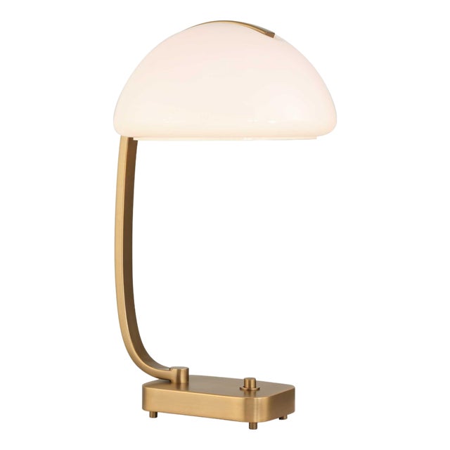 Bend The Rules Brass Desk Lamp For Sale