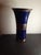 Vintage Royal Bavaria Kpm Germany Cobalt Blue Vase For Sale - Image 4 of 6