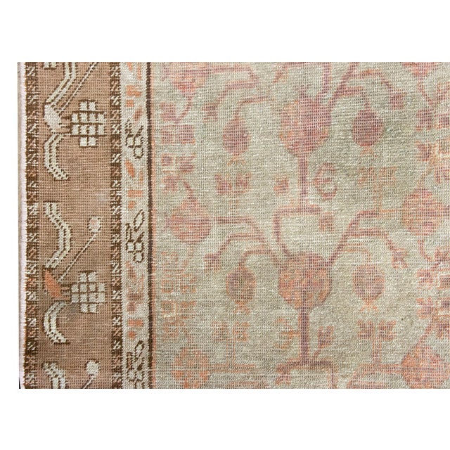 Early 20th Century Central Asian Khotan Rug For Sale - Image 4 of 15