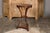 Italian 1800s Walnut Guéridon Side Table with Carved Apron and Gilt Spheres For Sale - Image 4 of 12
