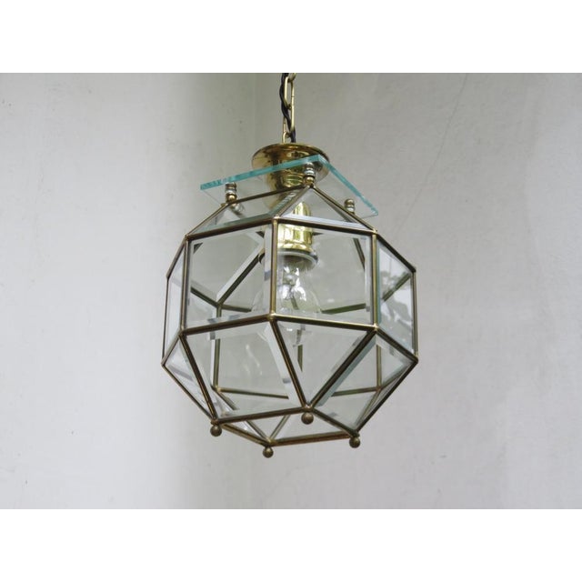 Art Nouveau Octagon Ceiling Light in the style of Adolf Loos For Sale - Image 6 of 18