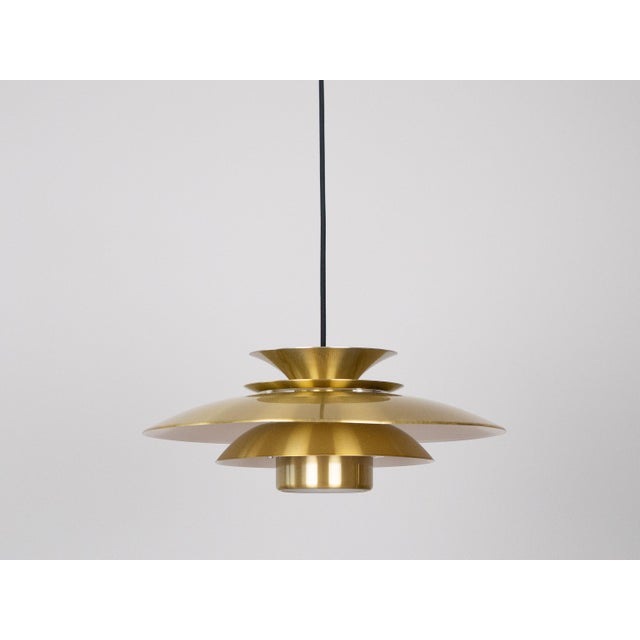 Vintage Danish Roma Pendant Lamp from Junge, 1980s For Sale - Image 3 of 9