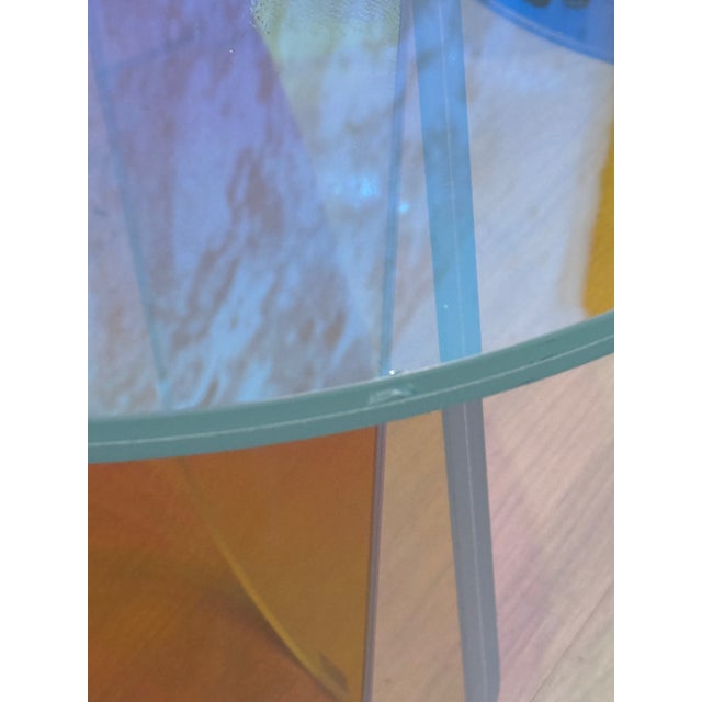 Early 21st Century Glas Italia Shimmer Table For Sale - Image 5 of 9