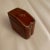 Brown Italian Gilt Leather Card Box For Sale - Image 8 of 8