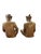 Stone Vintage Chinoiserie Hand-Carved Soapstone Scholar Figurines With Abacus & Tablet, Set of 2 For Sale - Image 7 of 12