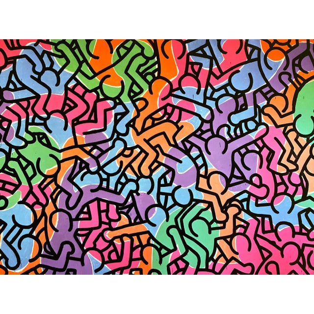 Keith Haring Foundation Pop Art Lithograph Print 