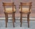 Set of Four Century Furniture Fruitwood Upholstered Swivel Bar Stools For Sale In Washington DC - Image 6 of 15