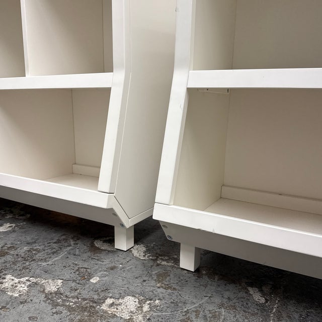 West Elm Parker Market Bin Cubbies, Pair For Sale - Image 10 of 12