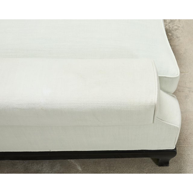 2000 - 2009 Pair of A. Rudin 619 Modern Ebonized Ming Style Lounge Chairs For Sale - Image 5 of 18